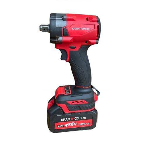 Акумулаторен гайковерт 36V 8Ah KraftRoyal Red Mx - Image 2