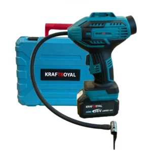 Акумулаторен компресор за гуми, KraftRoyal, 36V-8Ah, с 2 батерии