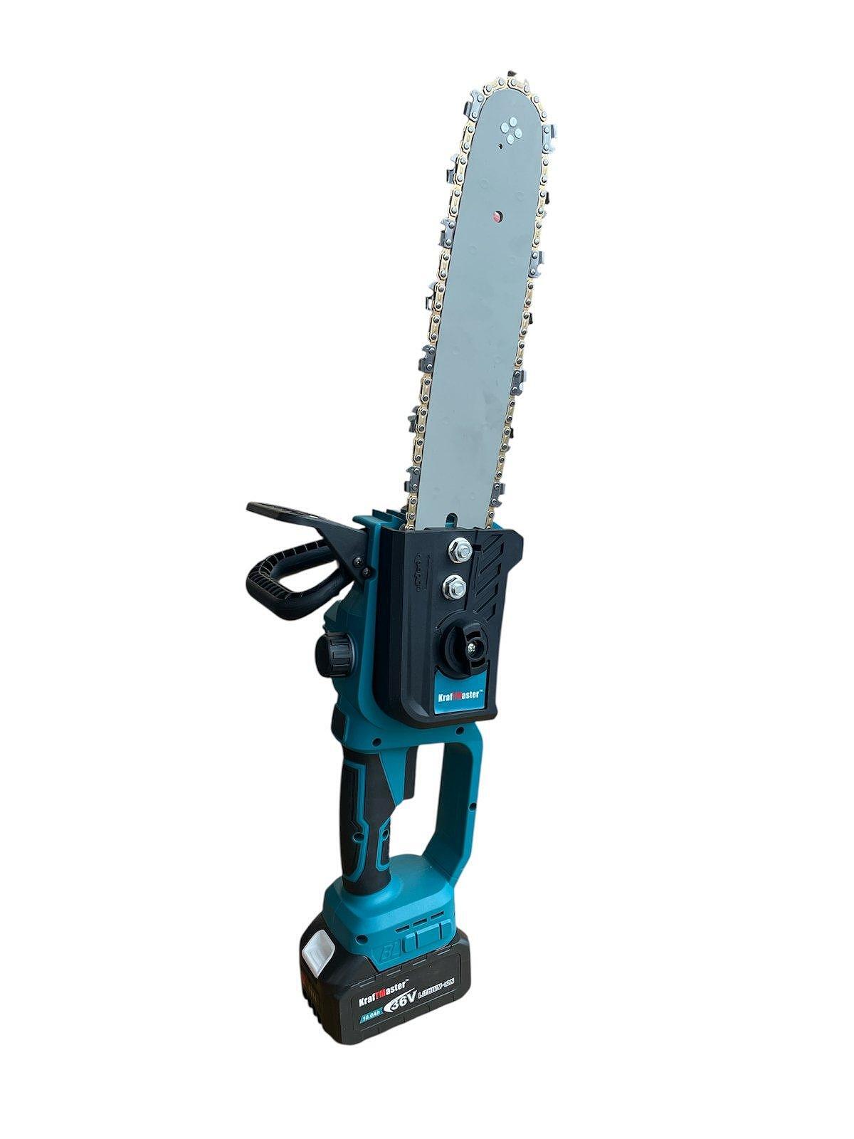 Акумулаторна резачка KrafTMaster с омасляване на веригата, 30 см шина, 36V/10Ah - Image 2