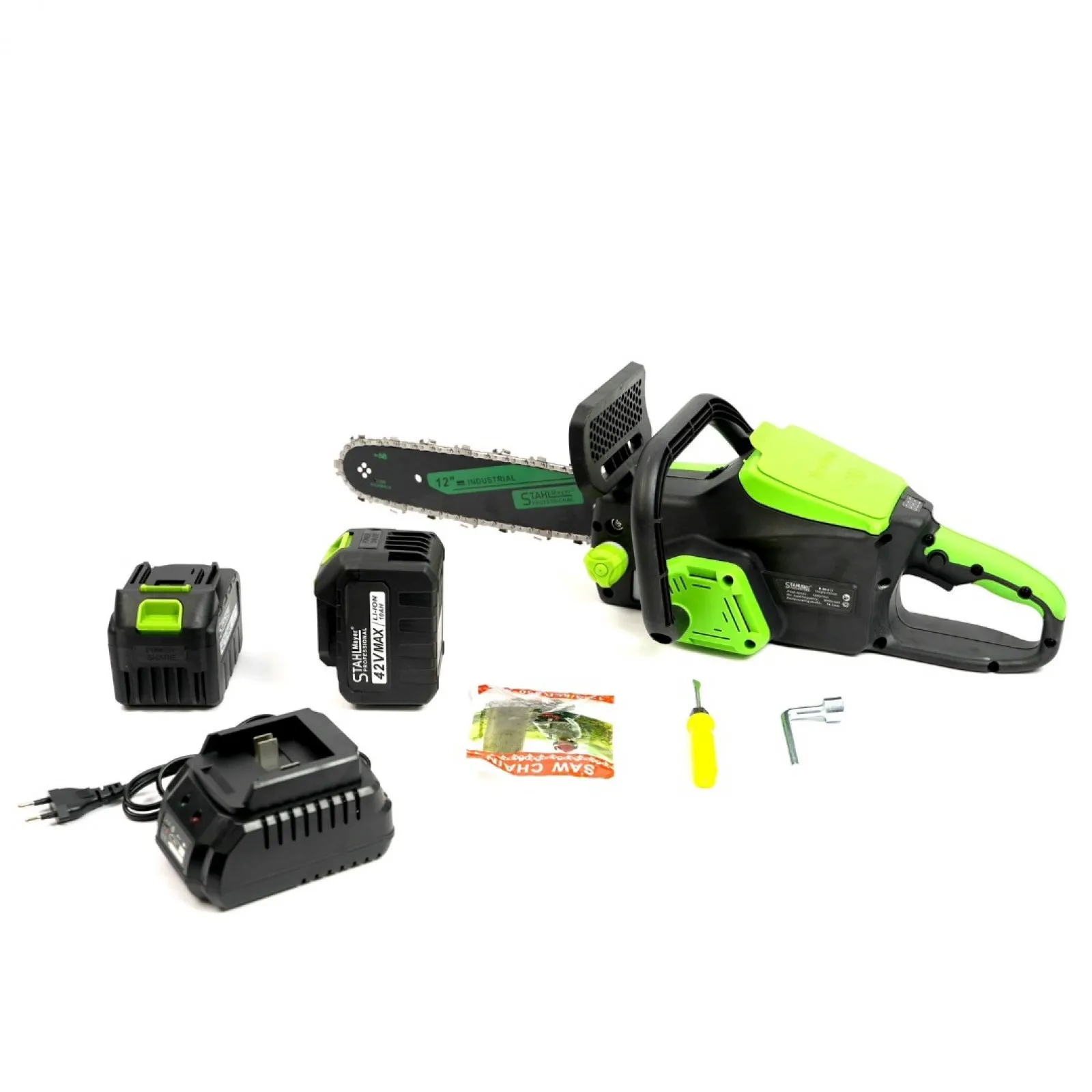 Акумулаторна резачка, STAHLMAYER, 42V 10AH с 30 см шина