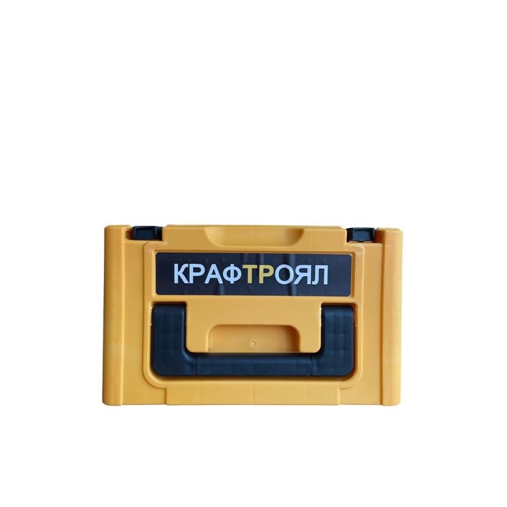 Акумулаторна резачка – трион с автоматично смазване на веригата KraftRoyal 36V 8AH с шина 20 см и 2 вериги - Image 3