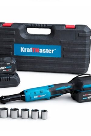 Акумулаторна тресчотка KraftMaster 36V 8Ah с 2 батерии и зарядно