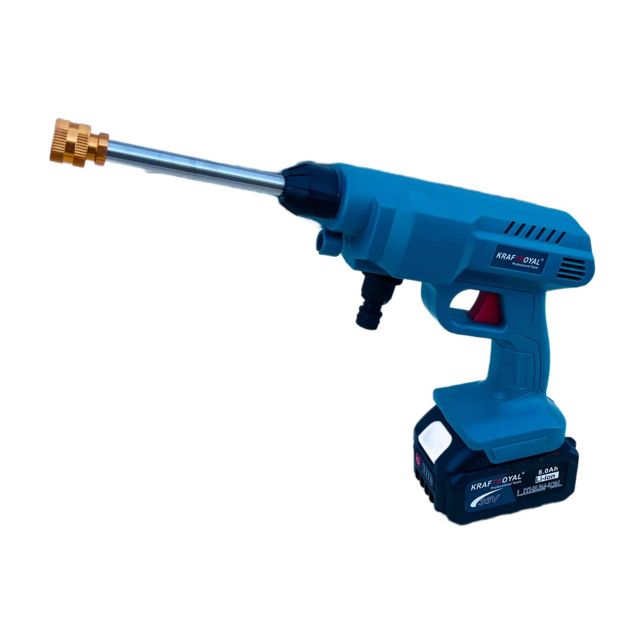 Акумулаторна водоструйка Kraft Royal 36v с 2 батерии 8Ah - Image 4