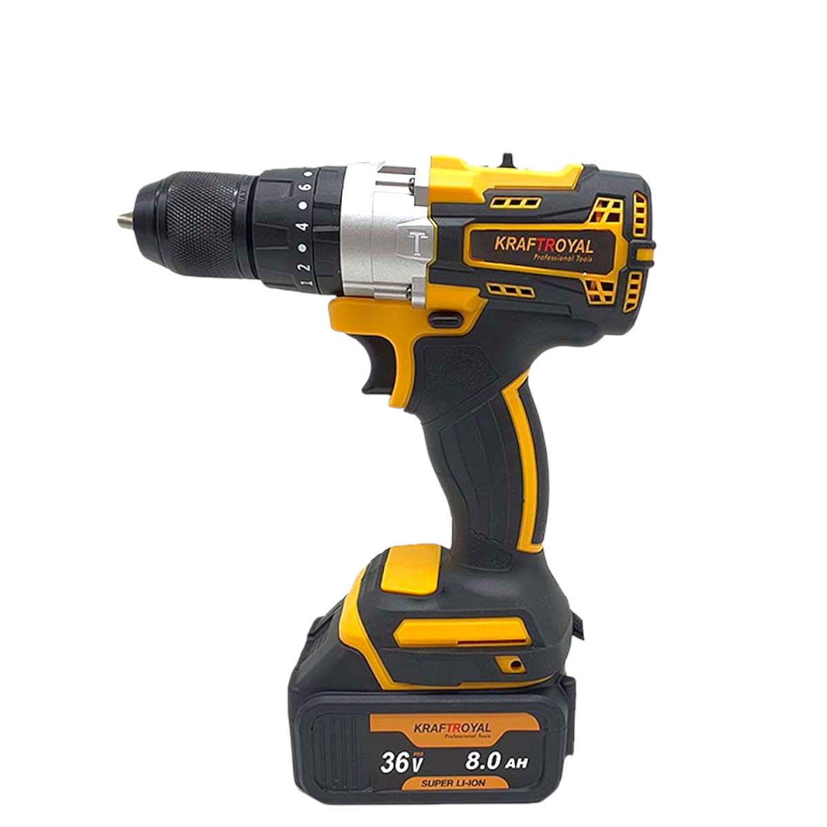 Комплект акумулаторни инструменти 4в1, Kraft Royal – 36 V / 8,0 Ah - Image 2