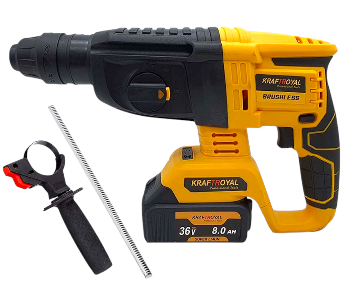 Комплект акумулаторни инструменти 4в1, Kraft Royal – 36 V / 8,0 Ah - Image 3