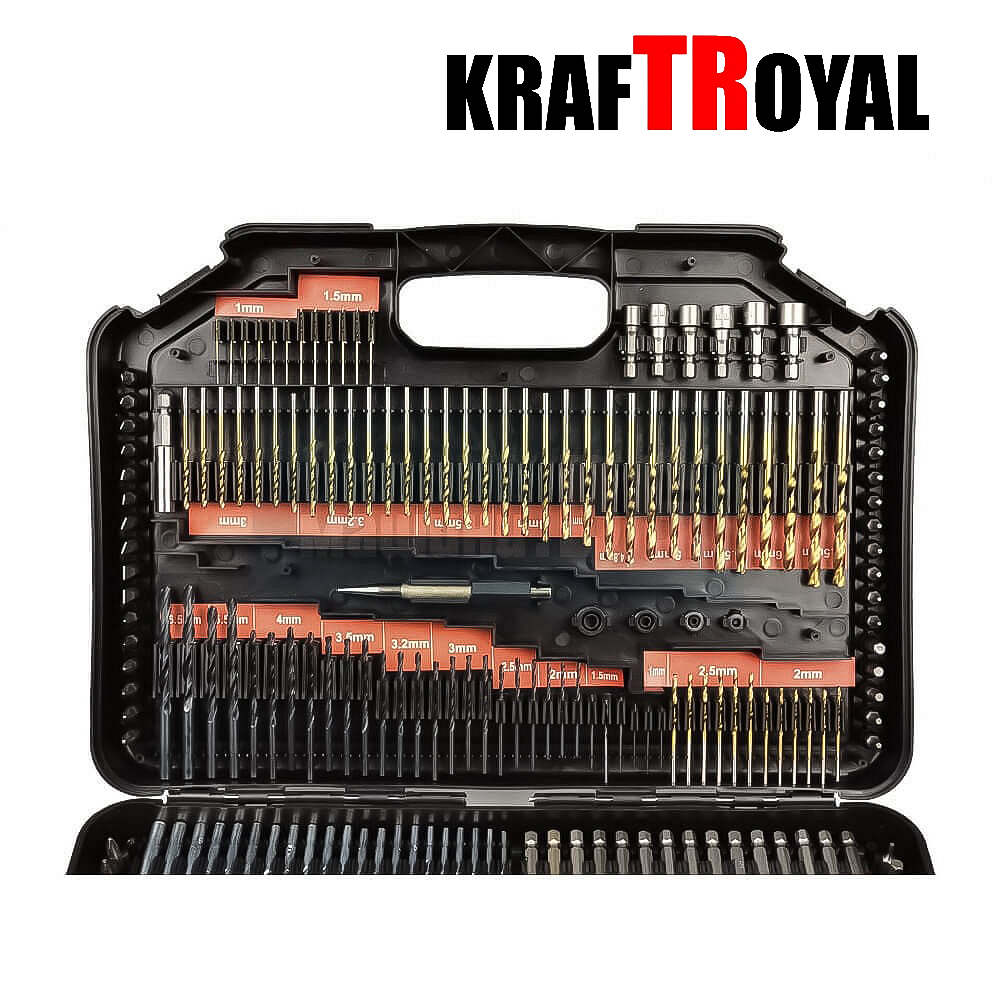 Комплект битове и свредла Kraftroyal 246 части - Image 5