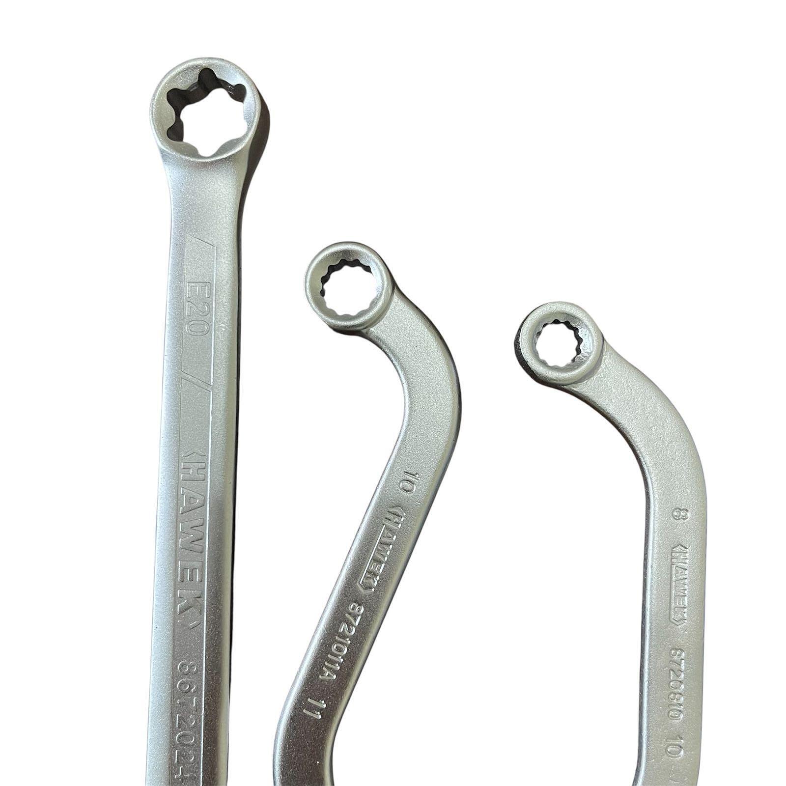Комплект специални ключове S-образни, C-образни, E-torx – 14 части hawek - Image 5