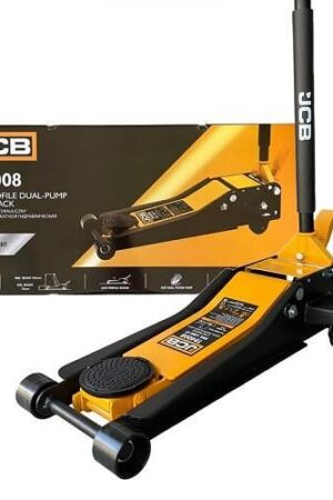 Нископрофилен крик крокодил 4 тона с две помпи и педал 75 - 505 мм JCB