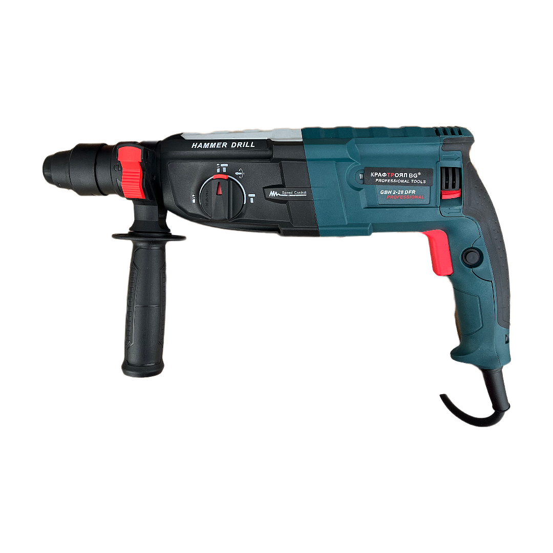 Перфоратор 1200w 3 j KraftRoyal – пробивна бормашина - Image 3